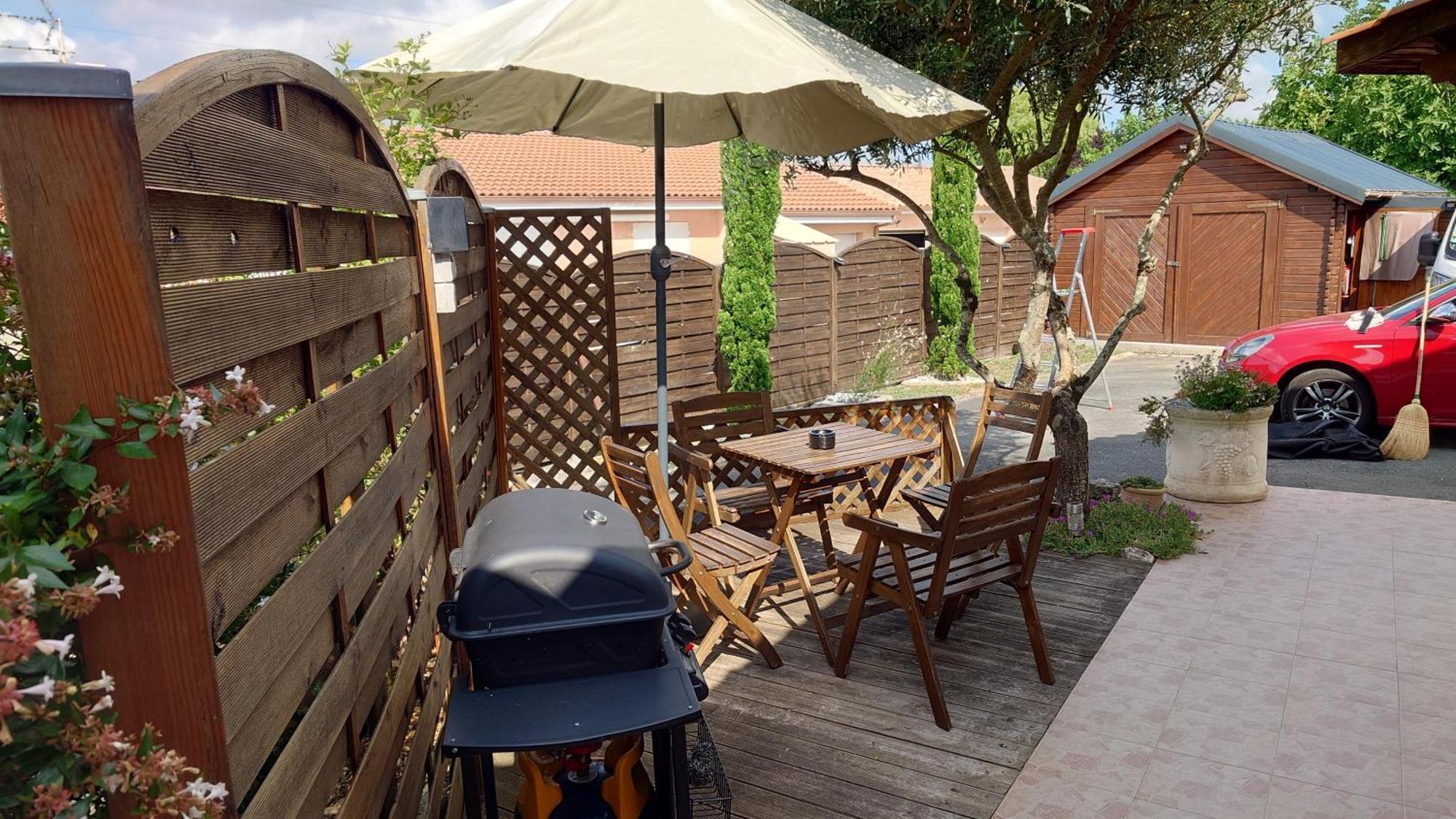 Welcome Logement Avec Terrasse Proche Bordeaux Saint-Andre-de-Cubzac Ngoại thất bức ảnh